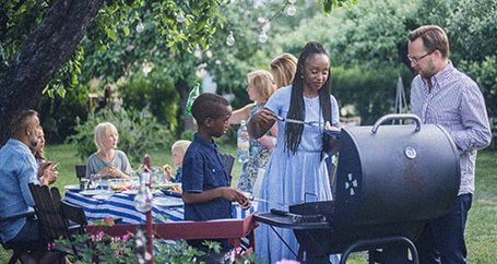 Backyard Party Barbecue Grill table Commercial Portable Outdoor